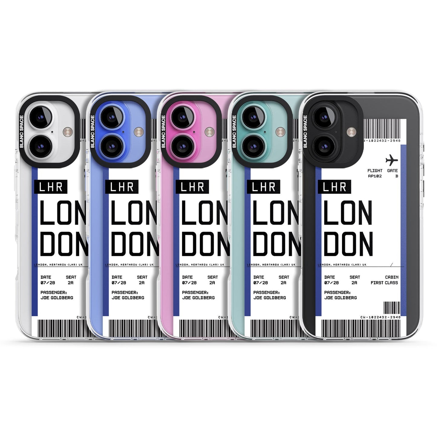 Personalised London Boarding Pass