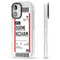 Personalised Birmingham Boarding Pass