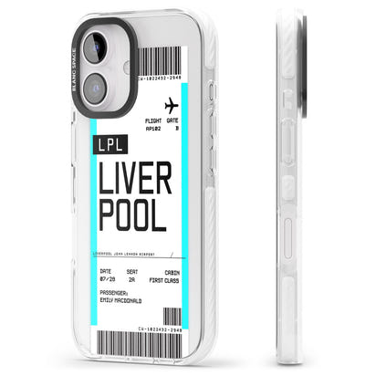 Personalised Liverpool Boarding Pass