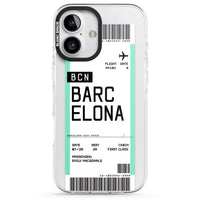 Personalised Barcelona Boarding Pass