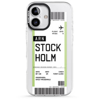 Personalised Stockholm Boarding Pass