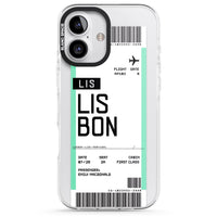 Personalised Lisbon Boarding Pass