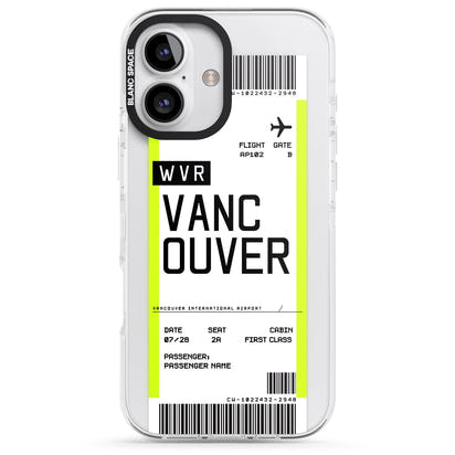 Personalised Vancouver Boarding Pass