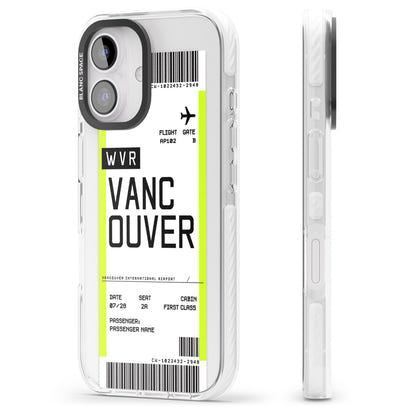 Personalised Vancouver Boarding Pass