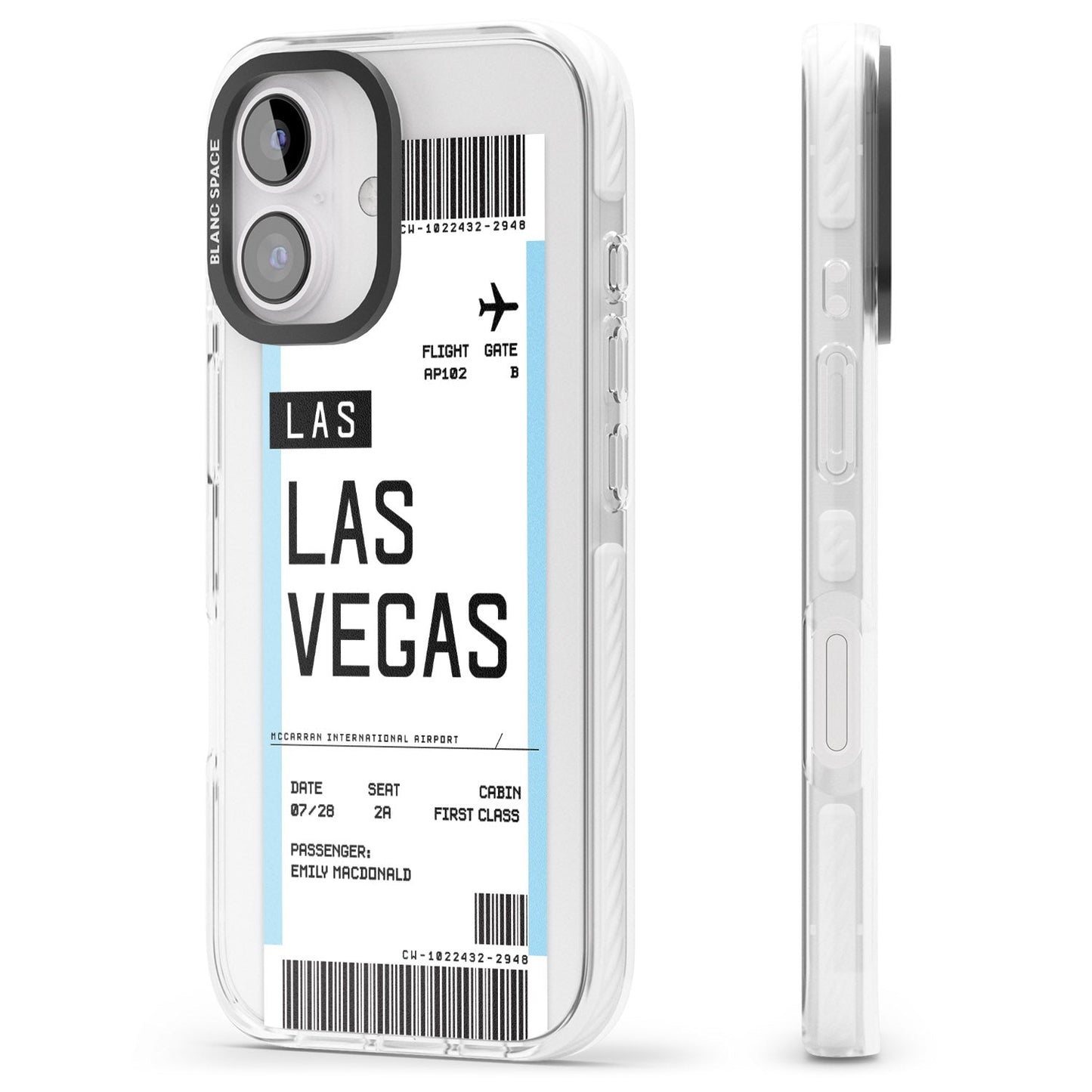 Personalised Las Vegas Boarding Pass