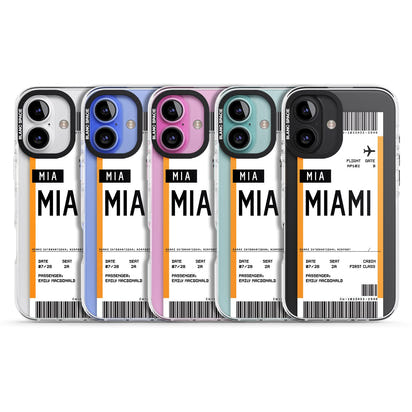 Personalised Miami Boarding Pass