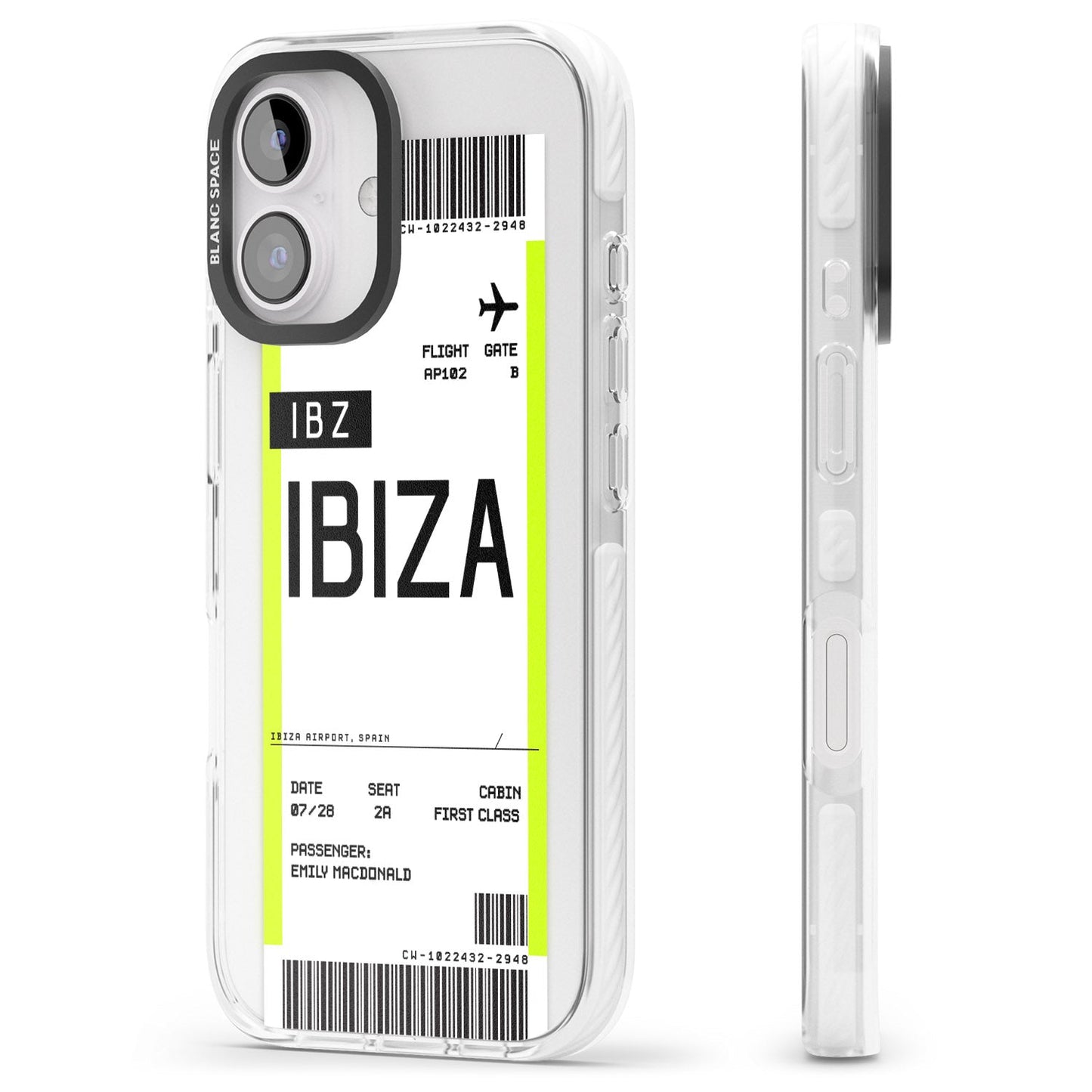 Personalised Ibiza Boarding Pass