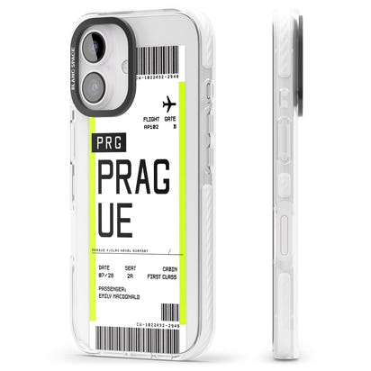 Personalised Prague Boarding Pass