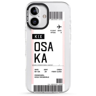 Personalised Osaka Boarding Pass
