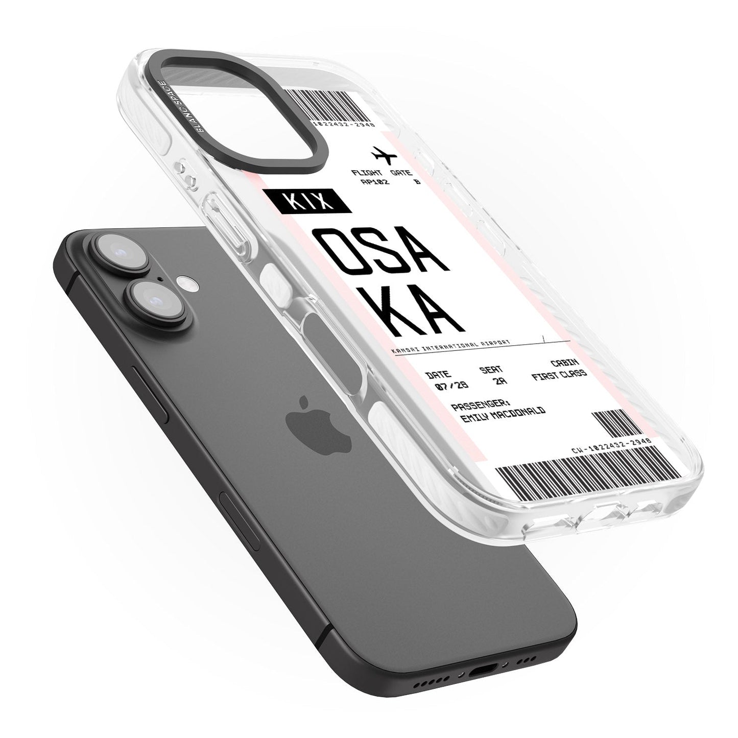 Personalised Osaka Boarding Pass