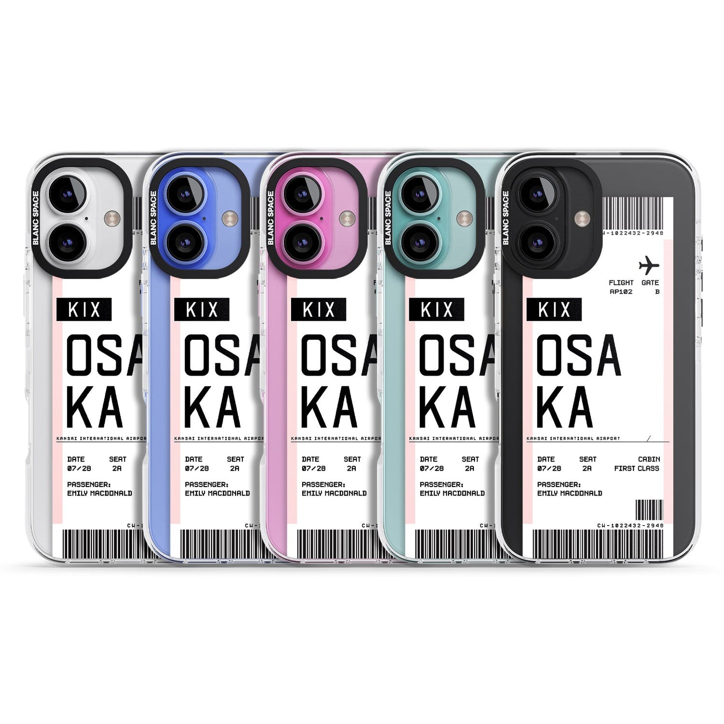 Personalised Osaka Boarding Pass