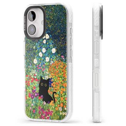 Cat in Klimt's Garden