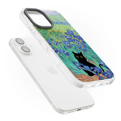 Le chat dans les Iris de Van Gogh