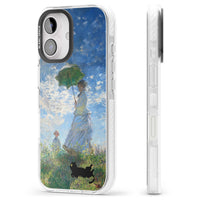 Cat with Monet's Parasol Lady