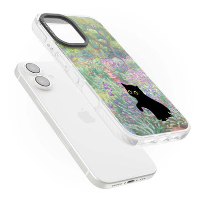 Cat in Monet's Giverny Garden