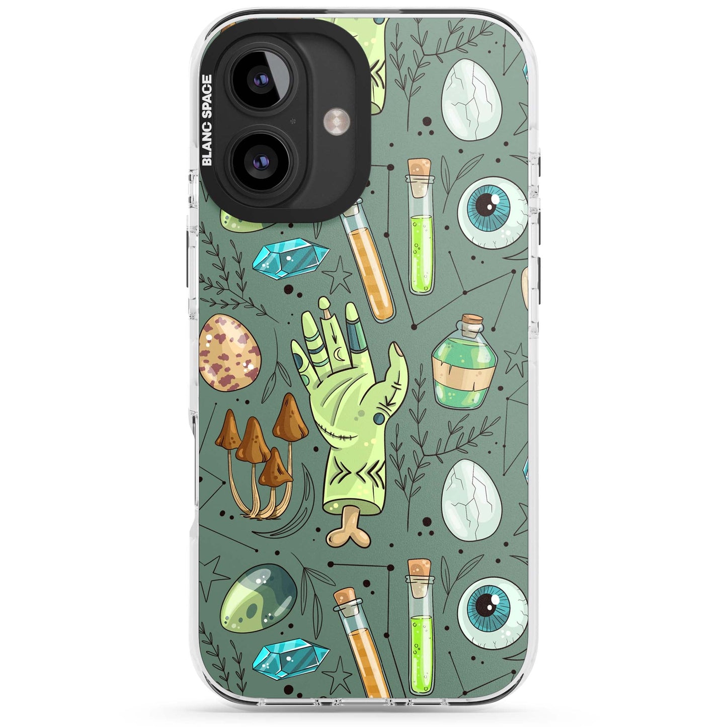 Motif expérimental de dessin animé pour Halloween