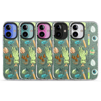 Motif expérimental de dessin animé pour Halloween