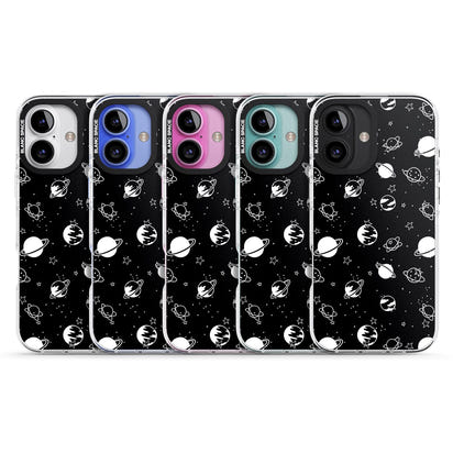 White Planets On Black