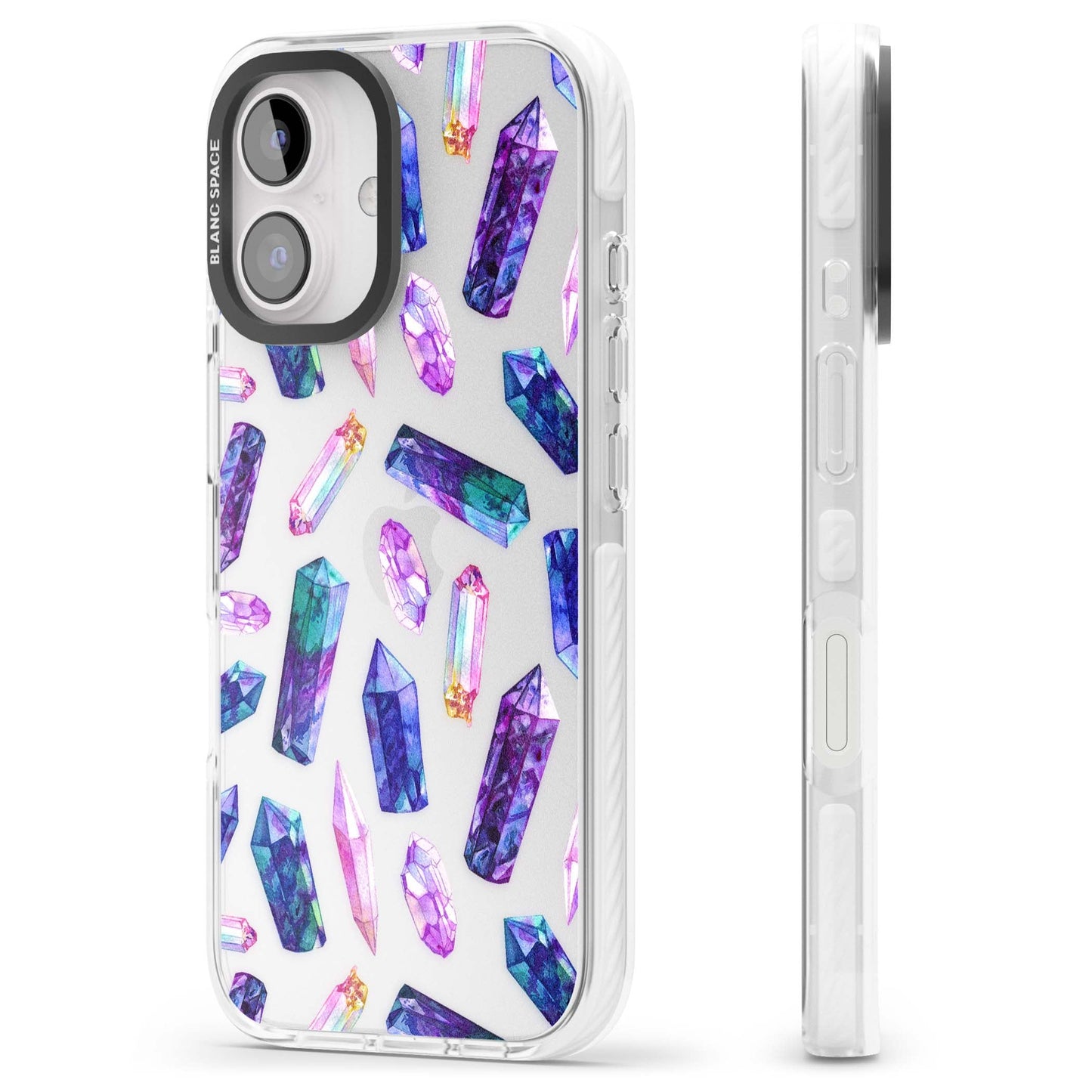 Iridescent Prism Crystals