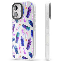 Iridescent Prism Crystals