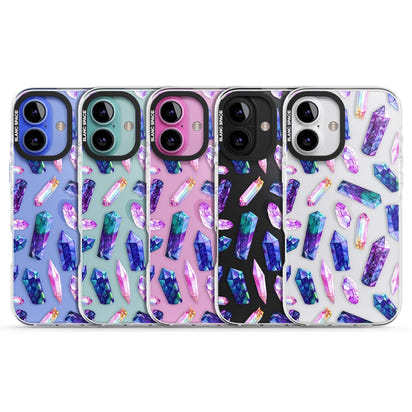 Iridescent Prism Crystals