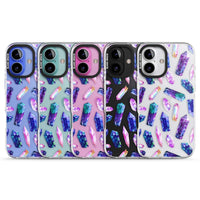 Iridescent Prism Crystals