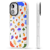 Quirky Cute Icon Pattern