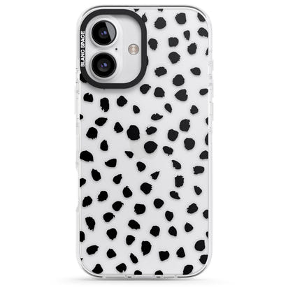 Black Dalmatian Polka Dot