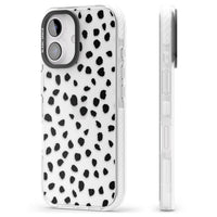 Black Dalmatian Polka Dot