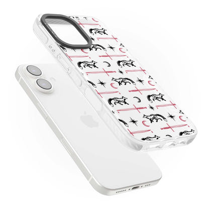 Motif renard et lame