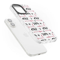 Motif renard et lame