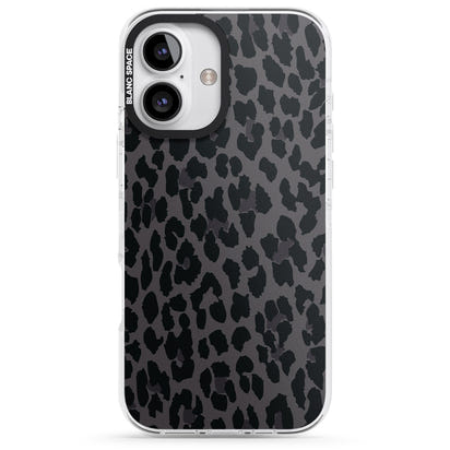 Dark Leopard Print
