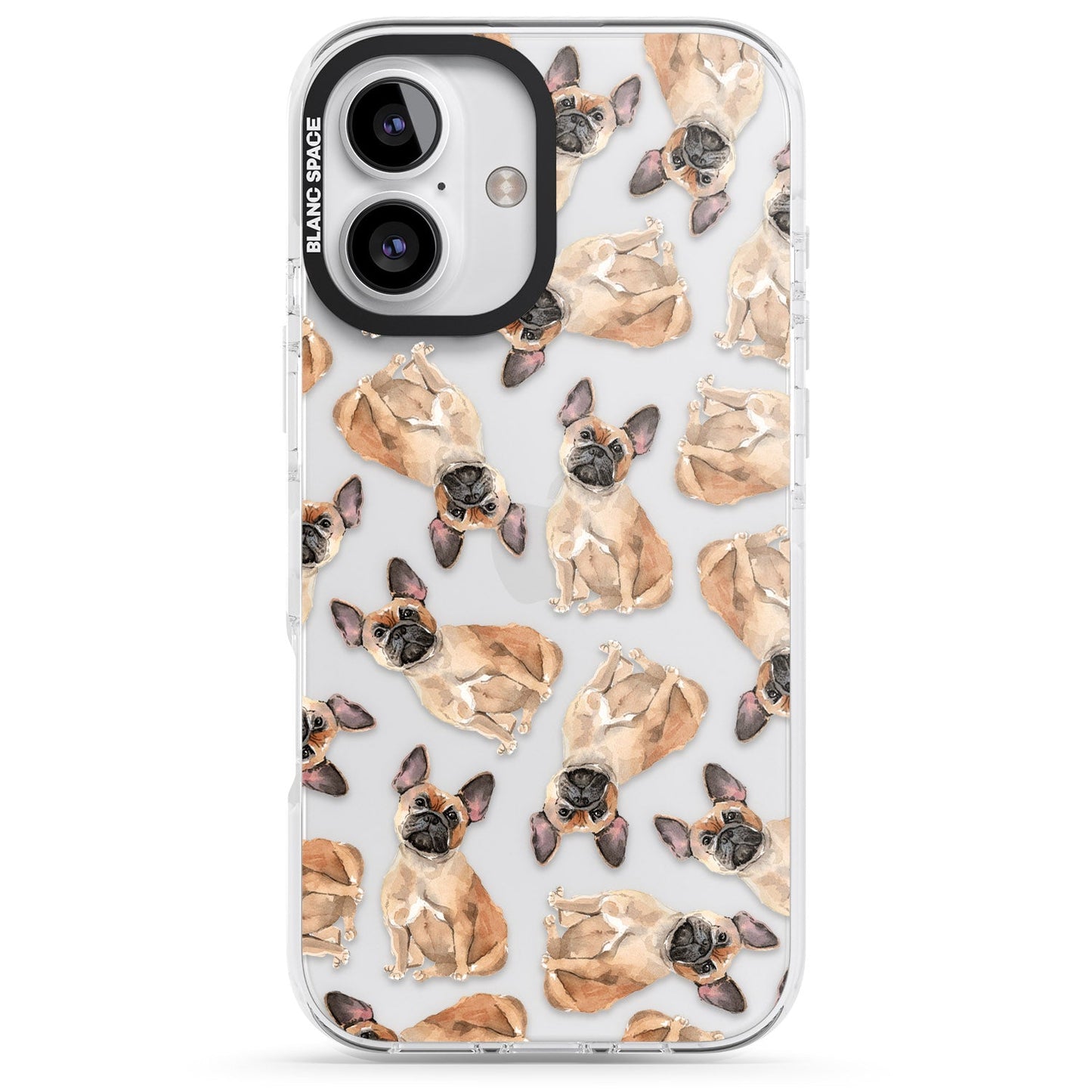 French Bulldog Watercolour Pattern