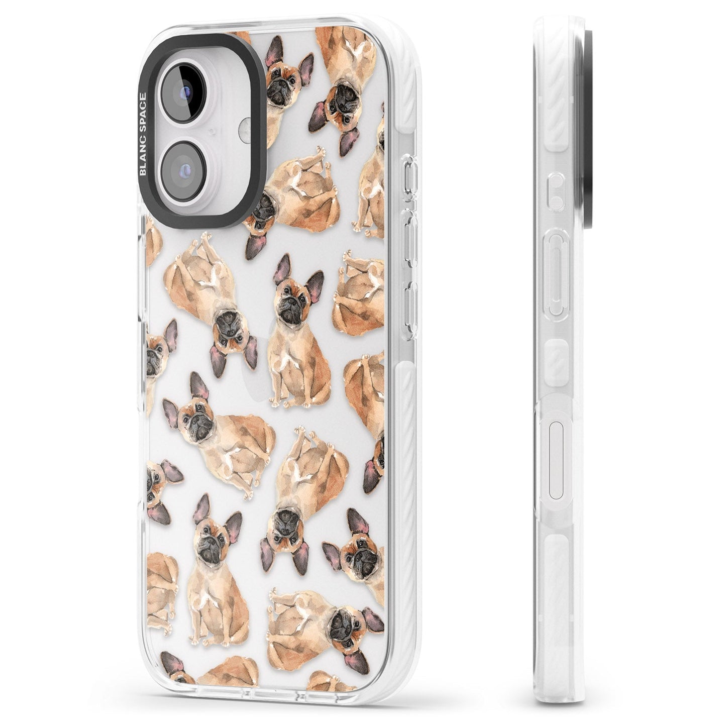 French Bulldog Watercolour Pattern