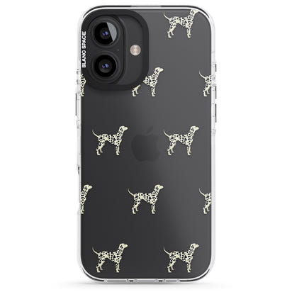 Motif de chien dalmatien