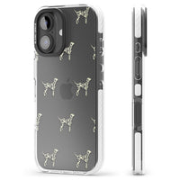 Motif de chien dalmatien