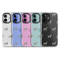Motif de chien dalmatien