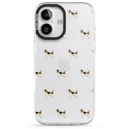 Motif de chien Beagle