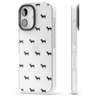 Dachshund Pattern Clear