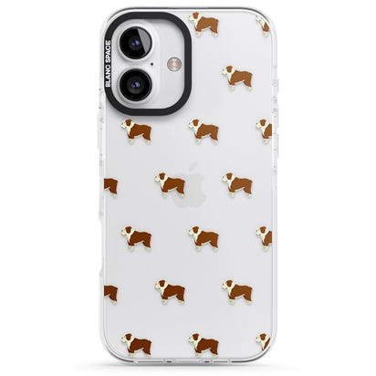 Motif bouledogue clair