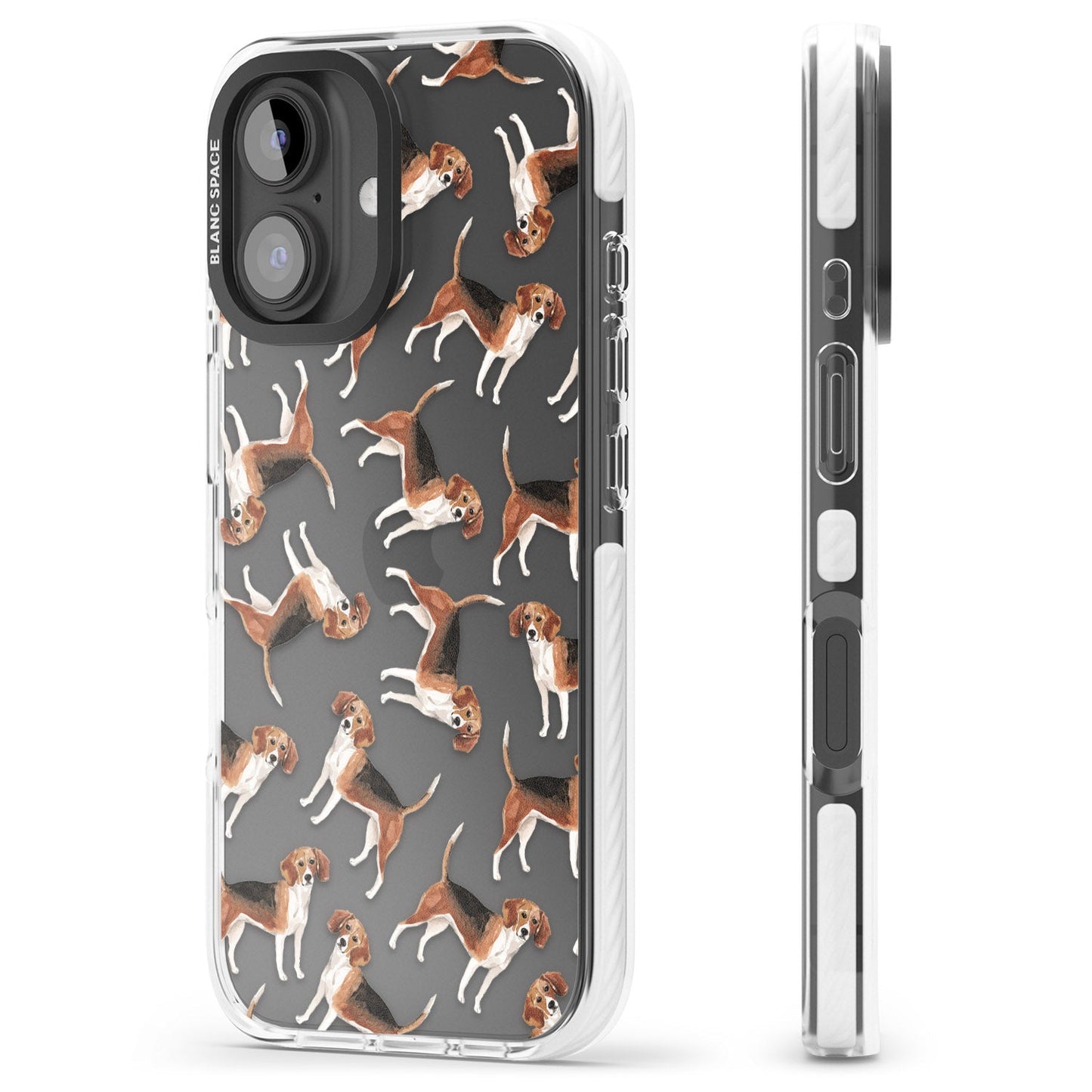 Beagle Watercolor Pattern