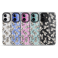 Aquarellzeichnung eines Zwergschnauzers