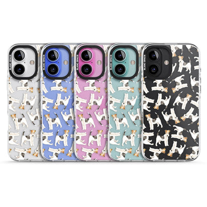 Wire Haired Fox Terrier Dog Pattern