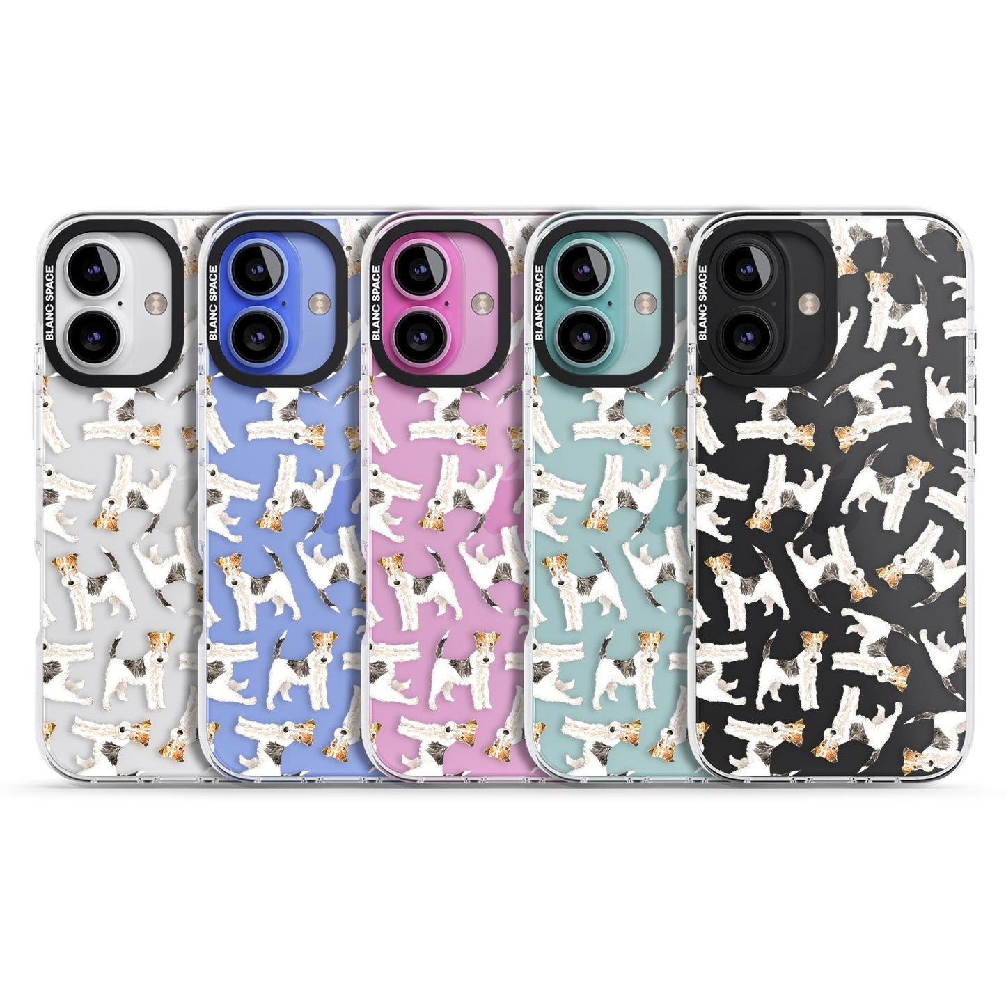 Wire Haired Fox Terrier Dog Pattern