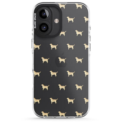 Tan Labrador Dog Pattern