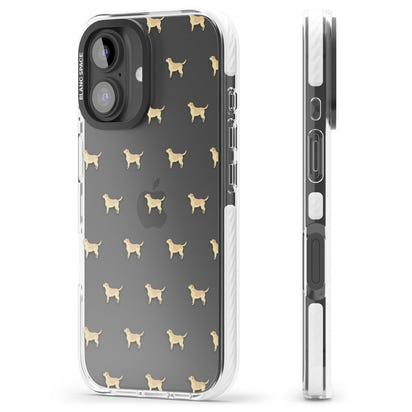 Tan Labrador Dog Pattern