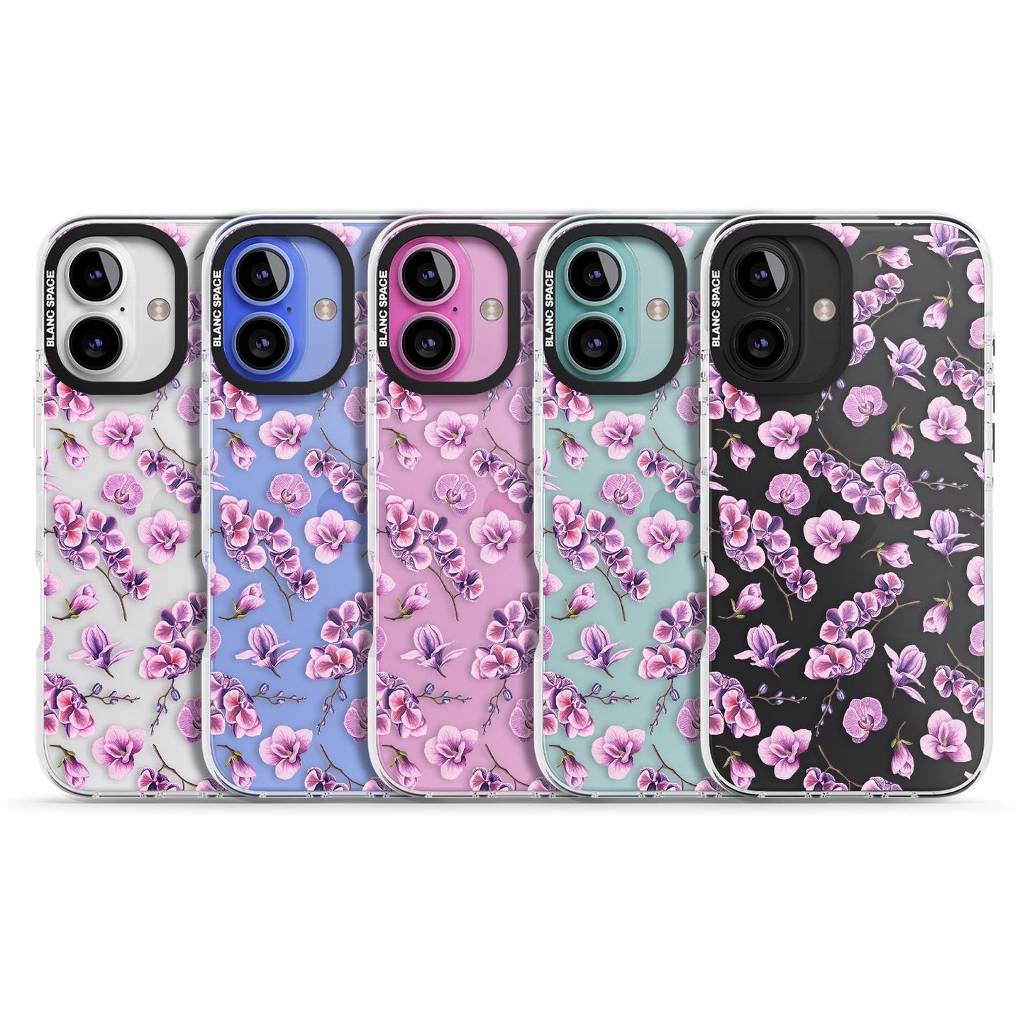 Purple Orchids Floral