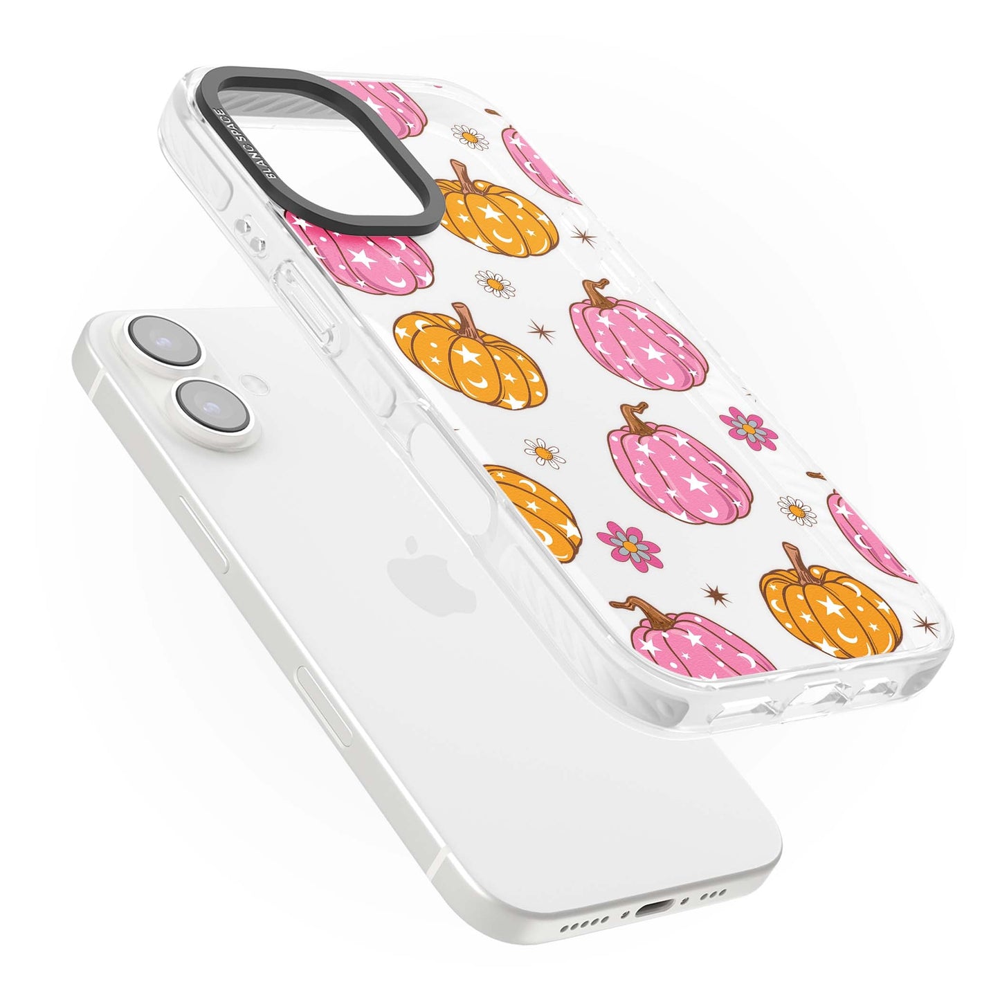 Motif de citrouilles Fleurs et Étoiles