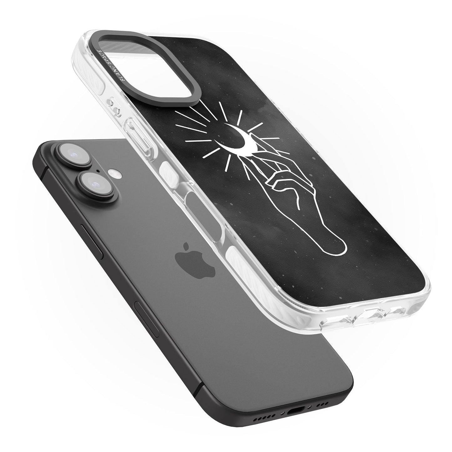 Hand Holding Celestial Moon