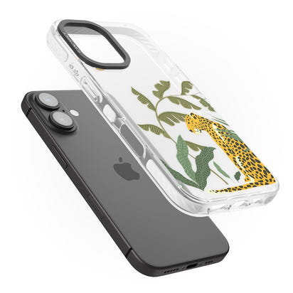 Grand motif de chat de la jungle